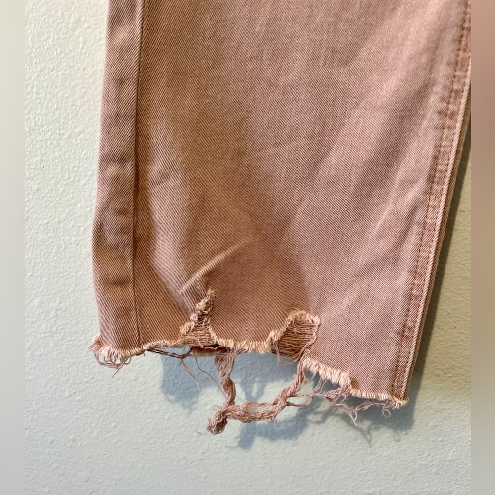 Vervet Pastel 90's Vintage Boyfriend Cropped Flare Jean - Size 28 - Picture 6 of 15